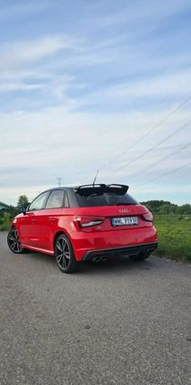 Audi S1 cena 98900 przebieg: 60000, rok produkcji 2015 z Ząbki małe 191